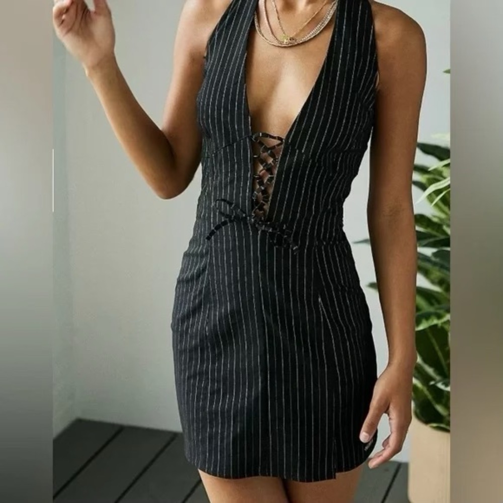 Urban Outfitters - Halter Neck Mini Dress